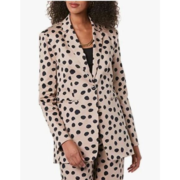 NEW TEREA Women's Catalina Blazer 3X Tan - Picture 5 of 8